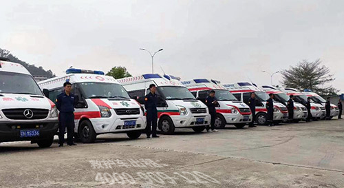 柔道竞赛医用救护车：救护在行动，安全每一天！